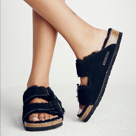 sheepskin lined birkenstocks